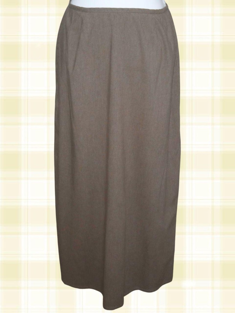 Tan maxi skirt